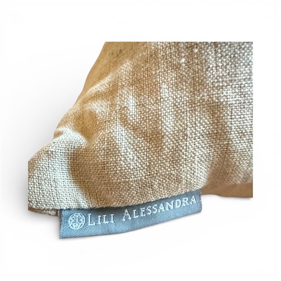 Lili Alessandra Zaradozi Crystal Decorative Pillow 22in x 12in - Picture 4 of 4